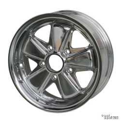911 Style Deep 6, poliert 6x15 5-Loch (5x130) ET +35