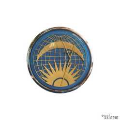 Horn button ''SUN & MOON'' for Banjo steering wheel 'Flat4'